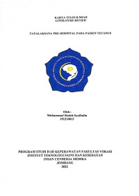 TATALAKSANA PRE-HOSPITAL PADA PASIEN TETANUS