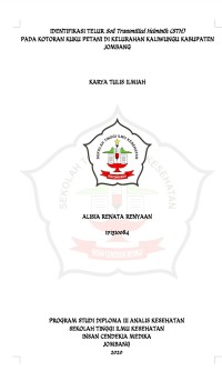 Identifikasi Telur Soil Transmitted Helminth (Sth)
Pada Kotoran Kuku Petani Di Kelurahan Kaliwungu Kabupaten Jombang