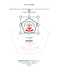 Karakteristik Pneumonia Pada Pasien Corona Virus Disease (Covid-19) 

LITERATURE REVIEW
