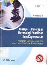 Image of Konsep Dan Penerapan Metodologi Penelitian Ilmu  Keperawatan