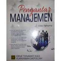 Image of Pengantar Manajemen Edisi 1