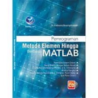 Image of Pemrograman Metode Elemen Hingga Berbasis Matlab