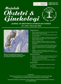 Image of Majalah Obstetri & Ginekologi Vol 32 No. 3 December 2024
