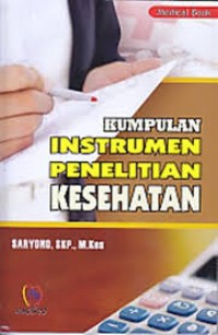 Image of Kumpulan Instrumen Penelitian Kesehatan