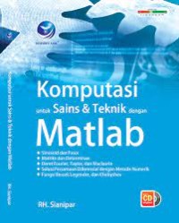 Image of Komputasi Untuk Sains Dan Teknik Dengan Matlab