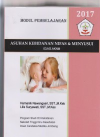 Image of Modul Asuhan Kebidanan Nifas dan Menyusui Program Studi D3 Kebidanan Sekolah Tinggi Ilmu Kesehatan Insan Cendekia Medika Jombang