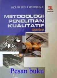Image of Metodologi Penelitian Kualitatif Edisi Revisi